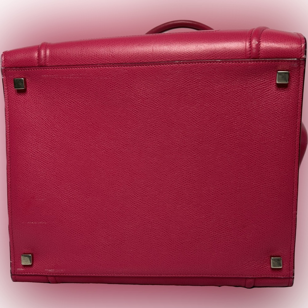 Beautiful, rasberry pink Celine Phantom Luggage bag. - Picture 4 of 5